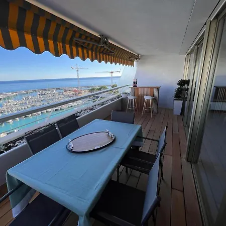 Marina Baie Des Anges | Vue D'exception شقة فينوف لوبيه